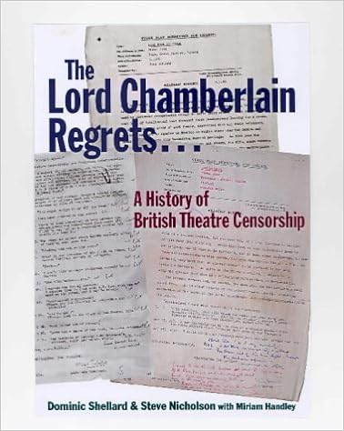 Book cover for "The Lord Chamberlain Regrets".